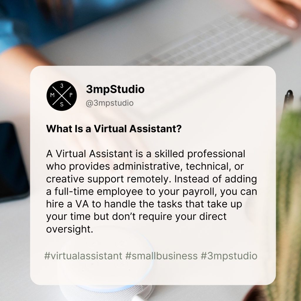 What is a Virtual Assistant